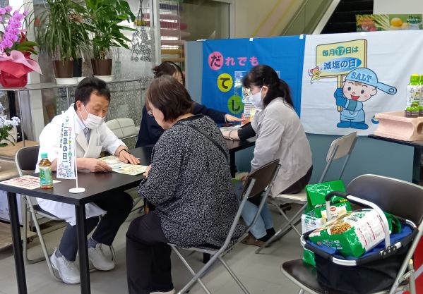 健康相談会の様子