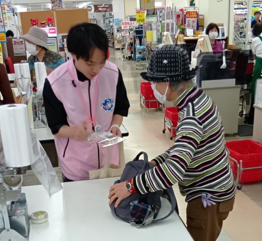 熱心に聞いてくださっています