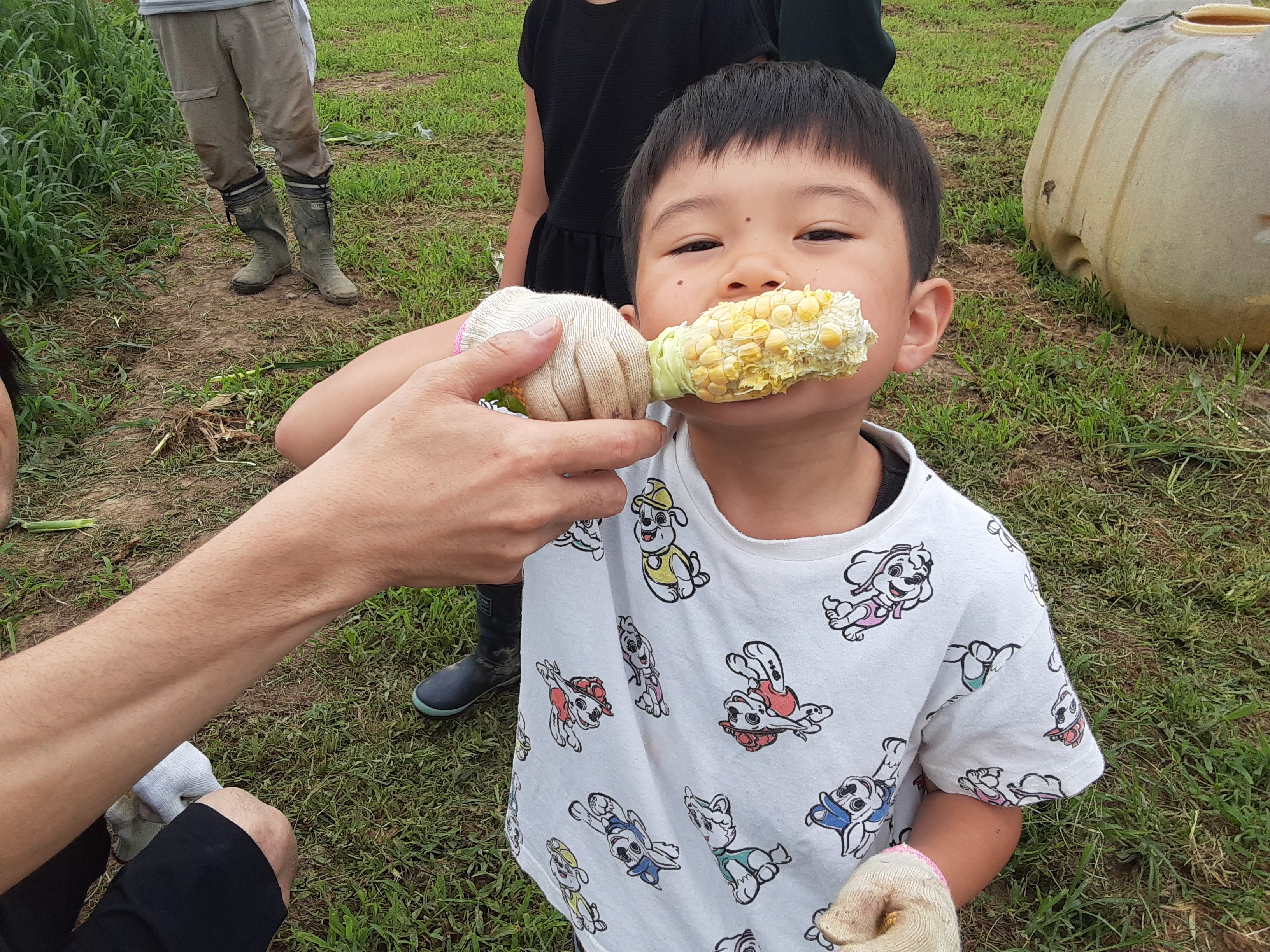 生でもおいしいね！